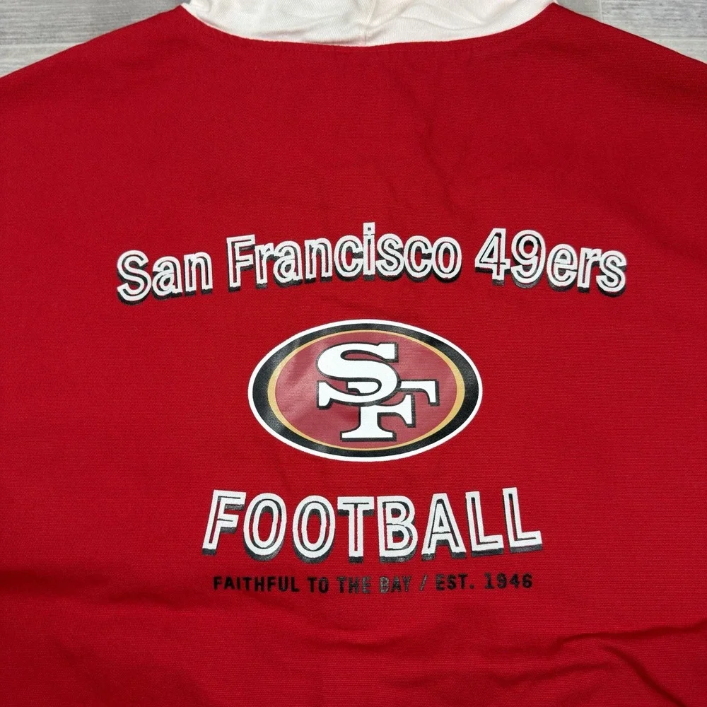 Darius Rucker Collection x Fanatics SF 49ers Full-Snap Hoodie Jacket – Size XL - Picture 9 of 11